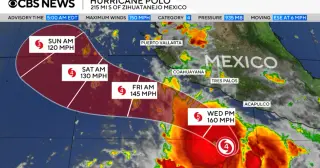 Hurricane Polo Intensifies to Category 5, Threatening Mexico's Pacific Coast