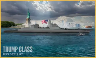 Navy Bets on Nuclear Trump-Class Battleship in 30-Year Fleet Plan