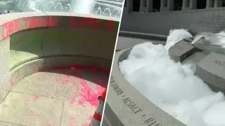 Bubble-Tinged Vandalism at WWII Memorial Prompts Investigation