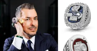 Beverly Hills jeweler who designs championship rings for NFL and NBA champions