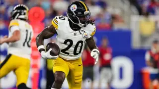 Packers add RB depth, trade for Kaleb Johnson as Jacobs insurance