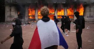 France's fiscal crisis and riots create opening for Le Pen as Macron's approval hits 15%