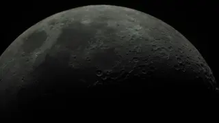 Moon's polar shadows may shelter dormant Earth microbes for weeks, NASA model shows