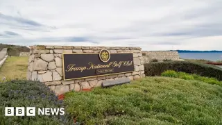 Armed suspect arrested near Trump golf course before fundraiser visit