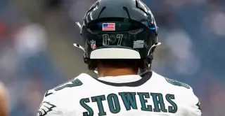 Eagles place rookie TE Stowers on IR as Covey steps in for Week 1