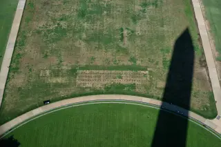 Trump blames vandals for dead National Mall grass from July Fourth event