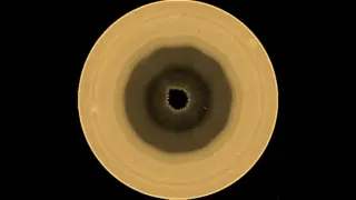 Saturn's South Pole Unveils a Ten-Sided Polar Wave