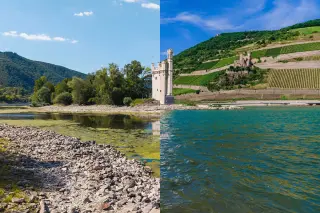 Europe's rivers run dry as heatwaves reshape the continent