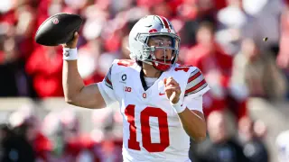 Ohio State QB Julian Sayin Out for Weeks After Shoulder Injury vs. Indiana