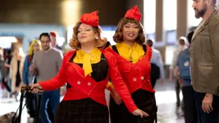 Drag Queens Steer a Tongue-in-Cheek Train Disaster Comedy