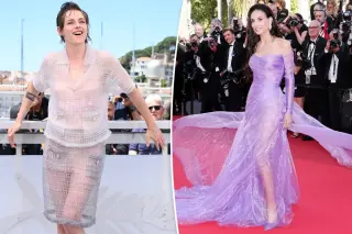 Cannes Stars Defy Dress Code With Sheer Gowns and Dramatic Trains