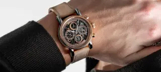 Chronoswiss Goes Gold with Opus Dakar Sundown and Pulse GMT Frosted Guilloché