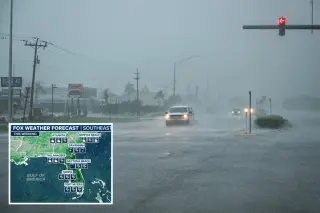 Tropical moisture triggers Southeast flash flood risk from Florida to the Carolinas