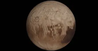 Titan's Methane Rivers Echo Earth's Hydrology, Flowing Through Ice