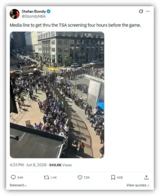 Debunked: Altered Photo Puts Tanks near NBA Finals With Trump