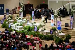 Eight Young Lives Remembered at Louisiana Mass Shooting Funeral
