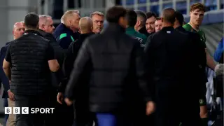 Ireland-Israel Nations League Draw Ends in Confrontation and Calls for Uefa Intervention