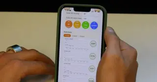 Smart ring taps sweat to non-invasively monitor glucose and more