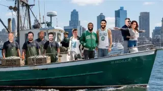 Inside the NBA’s Gone Fishing graphic features Russini and Vrabel after Celtics exit