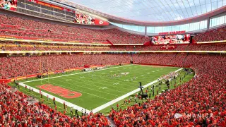 Chiefs unveil 2031 enclosed stadium with 70,000 seats