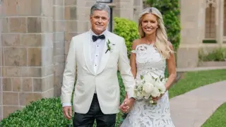 Hannity and Earhardt marry at Palm Beach church, following Mar-a-Lago celebration with Trump