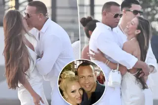 Alex Rodriguez Sparks PDA at Hamptons Fourth of July Bash