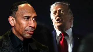 Trump Fires Back at Stephen A. Smith With ‘Low IQ’ Jab