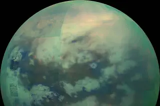 Twin mystery molecule surfaces on Pluto and Titan confound scientists