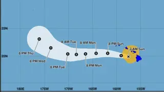 Lala Downgrades to Tropical Storm, Big Island Braces for Winds and Flooding
