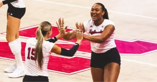 Nebraska Volleyball Maintains No. 1 Status With Sweep of Baylor