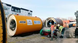 Winnipeg Completes Steep Microtunnel to Replace Failed River Sewer Pipes