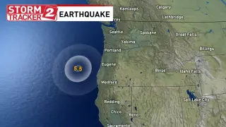 Oregon coast shaken by offshore 5.5 magnitude quake; no tsunami threat