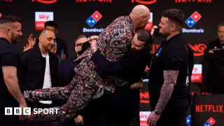 Fury heats up belt chase ahead of Tottenham showdown with Makhmudov