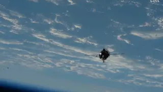 Progress 96 docks at the ISS with 3 tons of supplies in tow