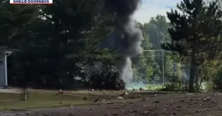 F-16 crash near Traverse City leads to evacuation after pilot ejects
