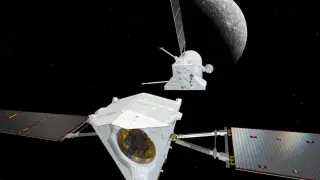 BepiColombo begins final split into two Mercury orbiters after glitchy voyage