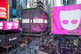 Madonna Lights Up Times Square With Surprise Pride Pop-Up