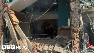 Kyiv newsroom hit by Russian drone as toll rises
