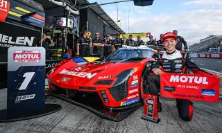 Aitken Clinches Glen Pole with GTP Track-Record Run