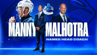 Canucks appoint Manny Malhotra as 23rd head coach