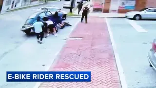 Neighbors Lift Car to Free Woman After E-Bike Crash in Prospect Park, PA