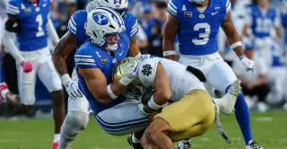 BYU Stuns No. 2 Notre Dame 28-24 in Controversial Upset