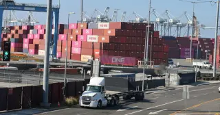 Diesel price spike strains California trucking, farming and groceries