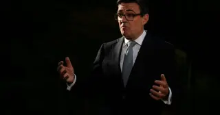 Burnham's Trump-sized foreign policy tests
