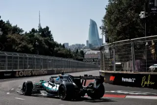 Mercedes Dominates Baku FP2 as Russell Leads and Antonelli Misses Running