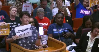 Texas swing county sparks protests as polling sites are slashed before the midterms