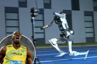 Unitree's 'Superman' robot reportedly beats Usain Bolt in a speed demo