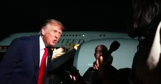 Trump again targets a female journalist with a sharp insult