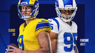 Rams Roll Out Two Throwback-Inspired Uniforms, Spotlighting 1960s Flair and a 1951 Championship