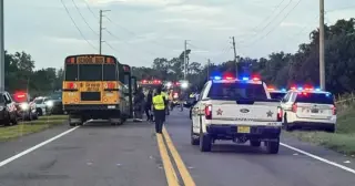 Winter Haven school bus crash kills student and Jeep driver after sedan drifts into traffic